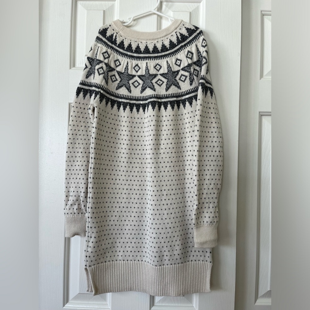 Gap XL sweater dress with grey design - Picture 7 of 8